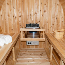 Dundalk Leisurecraft CT Wood Burning Serenity Barrel Sauna 4 Person | CTC2245W