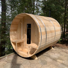 Dundalk Leisurecraft CT Electric Heated Serenity Barrel Sauna 4 Person | CTC2245E