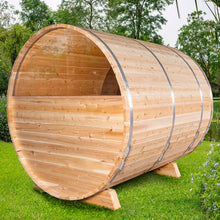 Dundalk Leisurecraft CT Electric Heated Serenity MP Barrel Sauna 4 Person | CTC2245MPE