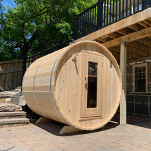 Dundalk Leisurecraft CT Wood Burning Harmony Barrel Sauna 4 Person | CTC22W