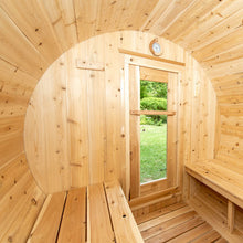 Dundalk Leisurecraft CT Wood Burning Harmony Barrel Sauna 4 Person | CTC22W