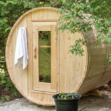 Dundalk Leisurecraft CT Wood Burning Harmony Barrel Sauna 4 Person | CTC22W