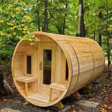 Dundalk Leisurecraft CT Electric Heated Tranquility Barrel Sauna 6 Person | CTC2345E
