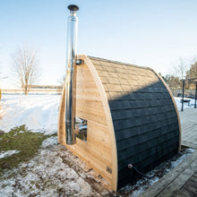 Dundalk Leisurecraft CT Wood Burning MiniPOD Sauna 2-4 Person | CTC77MW