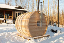 Dundalk Leisurecraft CT Electric Heated Elation Barrel Sauna 4 Person | CTC2424E