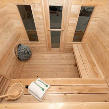 Dundalk LeisureCraft CT Wood Burning Georgian Cabin Sauna with Changeroom 6 Person | CTC88CW