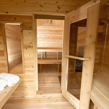 Dundalk LeisureCraft CT Wood Burning Georgian Cabin Sauna with Changeroom 6 Person | CTC88CW
